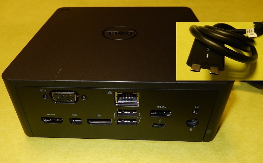 Station d'accueil Dell Precision Dual USB-C Thunderbolt Dock - TB18DC